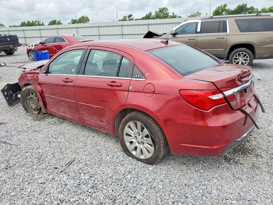 2014 Chrysler 200 VIN 1C3CCBAB0EN238462 COPART salvage auction — FRONT END, Id - Salvage Certificate Of Title, sold $250 on 2026-07-13 (photo 2)
