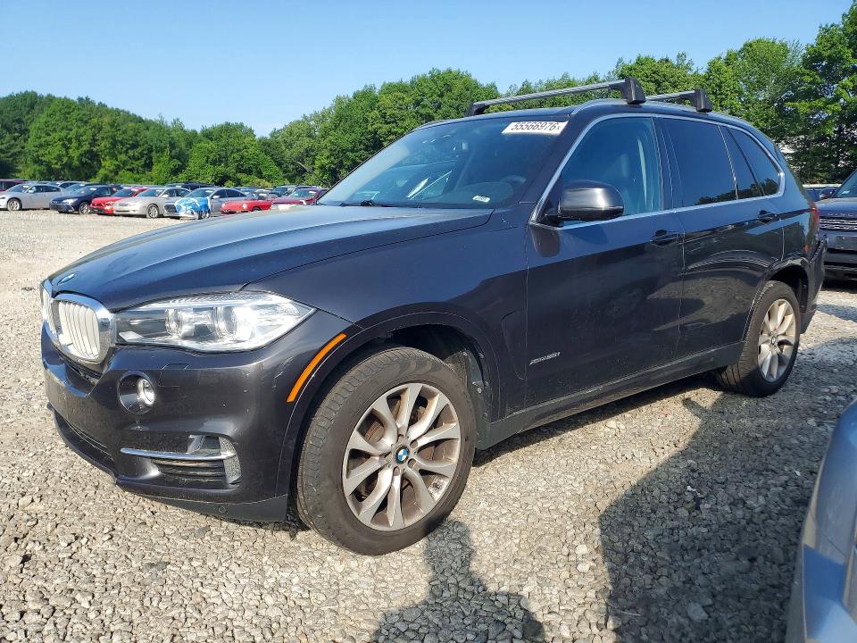 2015 BMW X5 VIN 5UXKR6C54F0J76453 COPART salvage auction — REAR END, Ma - Cert Of Title-Reconstrctd Coll, sold $3,900 on 2026-07-09 (photo 1)