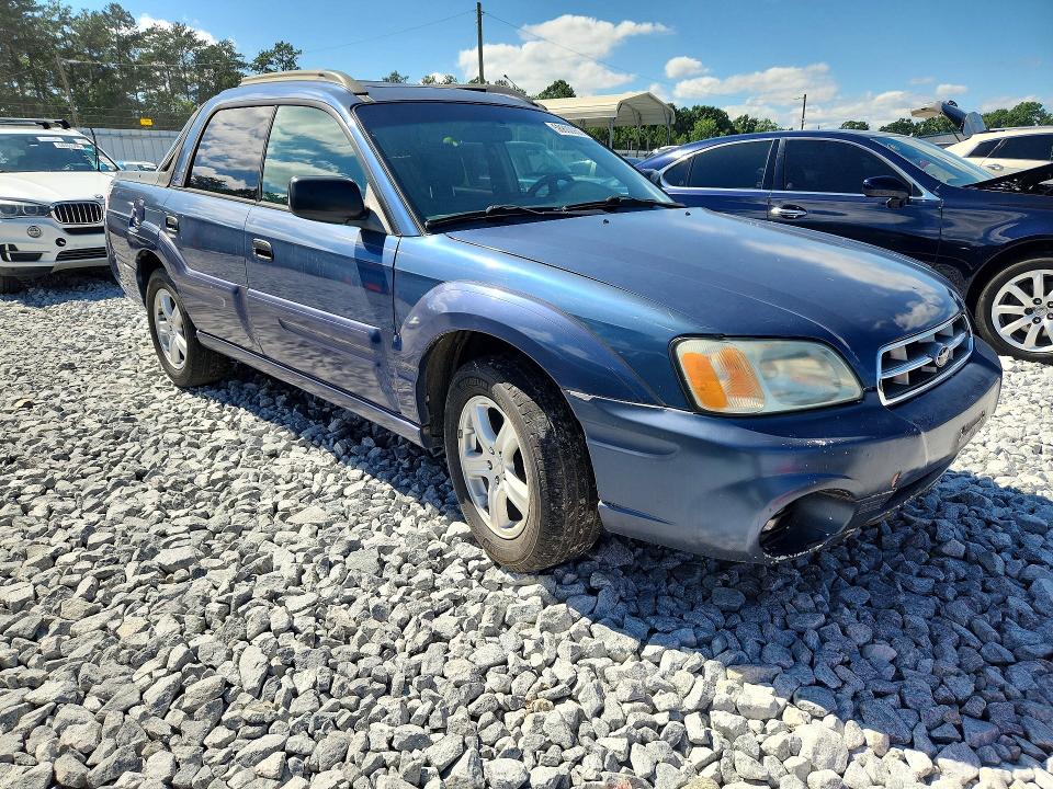 2006 Subaru Baja VIN 4S4BT62C367102494 COPART salvage auction — MECHANICAL, Ga - Certificate Of Title, sold $525 on 2026-07-23 (photo 4)