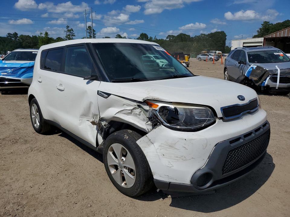 2016 Kia Soul VIN KNDJN2A28G7857086 COPART salvage auction — FRONT END, La - Cert Of Title-Salvage, sold $1,050 on 2026-07-14 (photo 4)