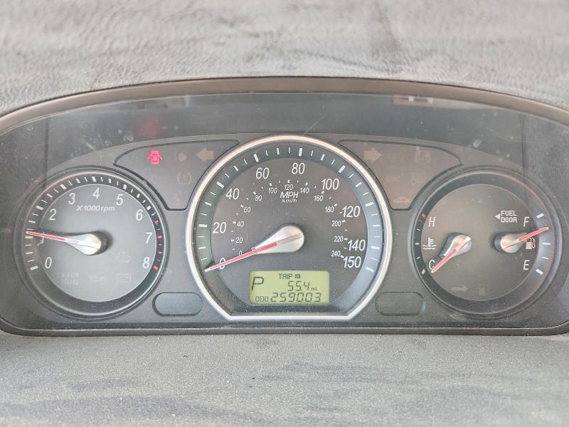 2006 Hyundai Sonata VIN 5NPET46C26H099356 COPART salvage auction — NORMAL WEAR, Tx - Certificate Of Title, sold $325 on 2026-07-31 (photo 9)