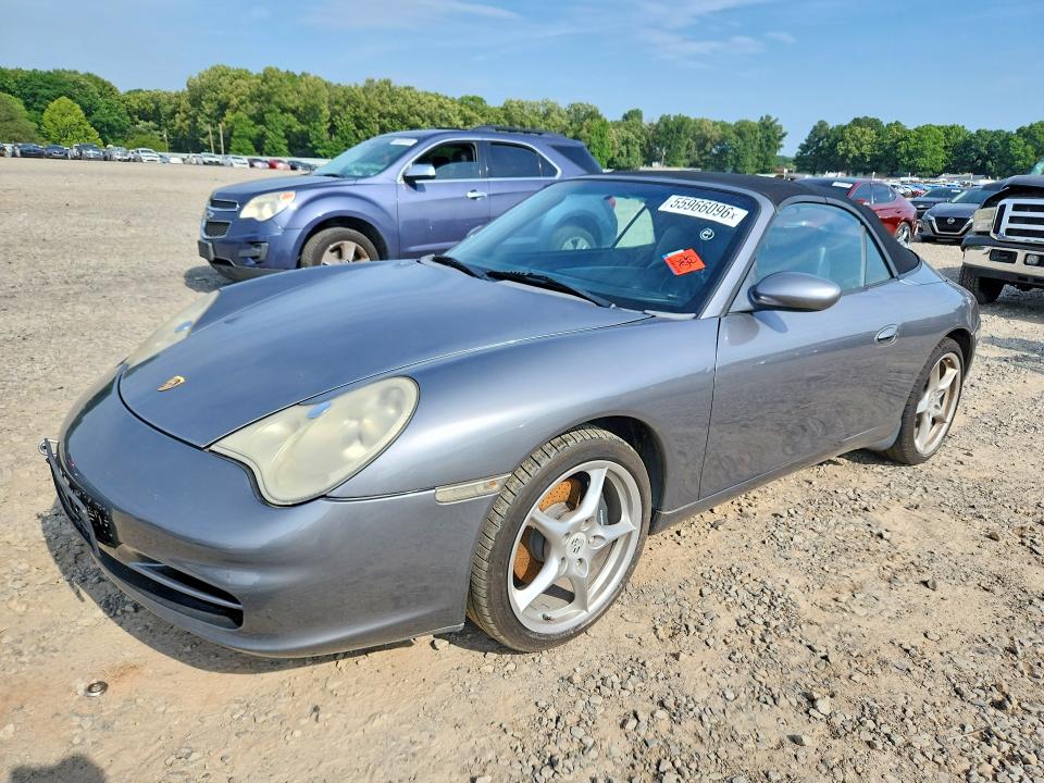 2002 Porsche 911 VIN WP0CA29962S654161 COPART salvage auction — MINOR DENT/SCRATCHES, Ar - Dealer Only Clean Title (P), sold $10,500 on 2026-07-27 (photo 1)