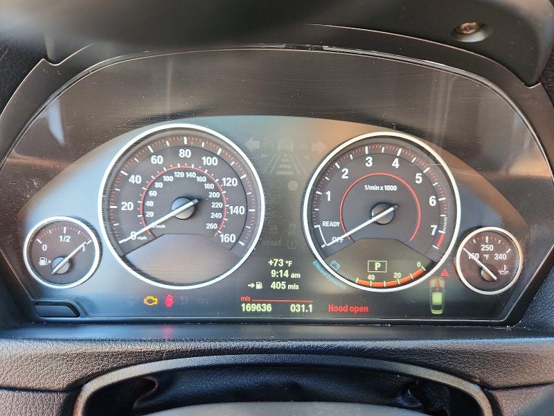 2013 BMW 3er VIN WBA3B3C53DF532455 COPART salvage auction — MECHANICAL, Mo - Salvage Certificate Of Title, sold $850 on 2026-07-29 (photo 9)