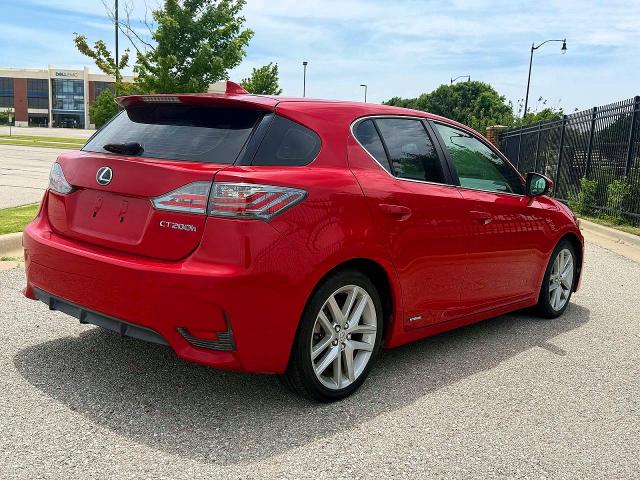 2014 Lexus Ct 200 VIN JTHKD5BH8E2177144 COPART salvage auction — NORMAL WEAR, Ok - Certificate Of Title (P), sold $3,750 on 2026-07-02 (photo 4)