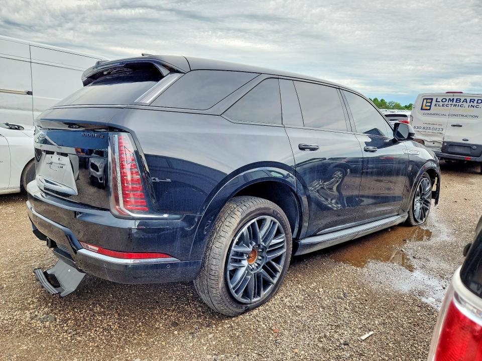 2025 Cadillac Escalade VIN 1GYTEFKL4SU107924 COPART salvage auction — FRONT END, IL - SALVAGE CERTIFICATE, sold $275 on 2026-08-18 (photo 3)
