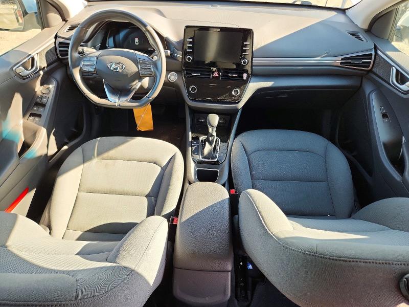 2021 Hyundai Ioniq VIN KMHC75LC3MU260804 COPART salvage auction — WATER/FLOOD, Salvage Title, sold $2,900 on 2026-07-14 (photo 8)