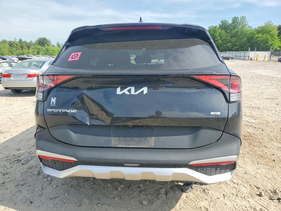 2023 Kia Sportage VIN KNDPUCAGXP7029748 COPART salvage auction — UNDERCARRIAGE, Ma - Cert Of Title-Salvage, sold $6,400 on 2026-07-22 (photo 6)