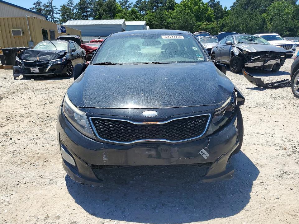 2014 Kia Optima VIN 5XXGM4A76EG340166 COPART salvage auction — FRONT END, Va - Certificate Of Title, sold $275 on 2026-07-02 (photo 5)