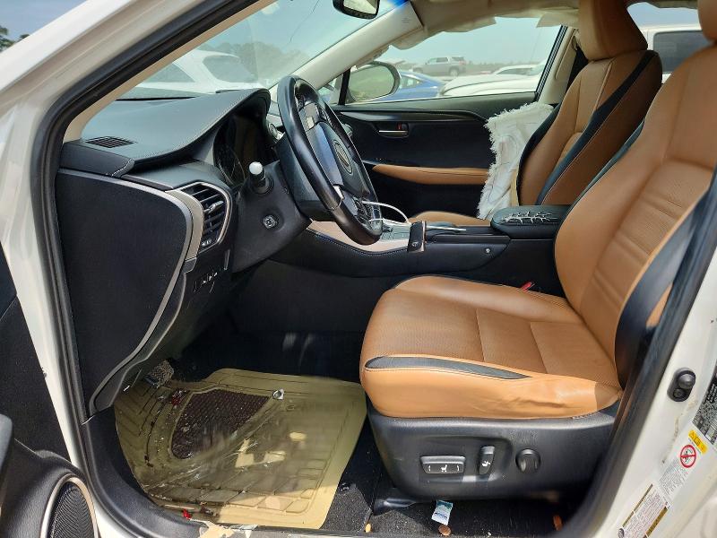 2015 Lexus Nx 200t VIN JTJYARBZ4F2015966 COPART salvage auction — FRONT END, Tx - Salvage Vehicle Title, sold $4,850 on 2026-07-28 (photo 7)