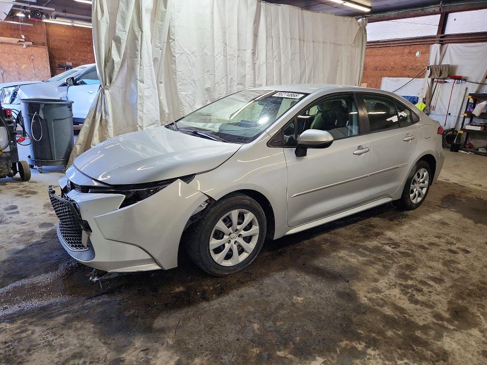 2021 Toyota Corolla VIN JTDEPMAE8MJ188026 COPART salvage auction — FRONT END, Pa - Certificate Of Salvage, sold $4,900 on 2026-07-09 (photo 1)