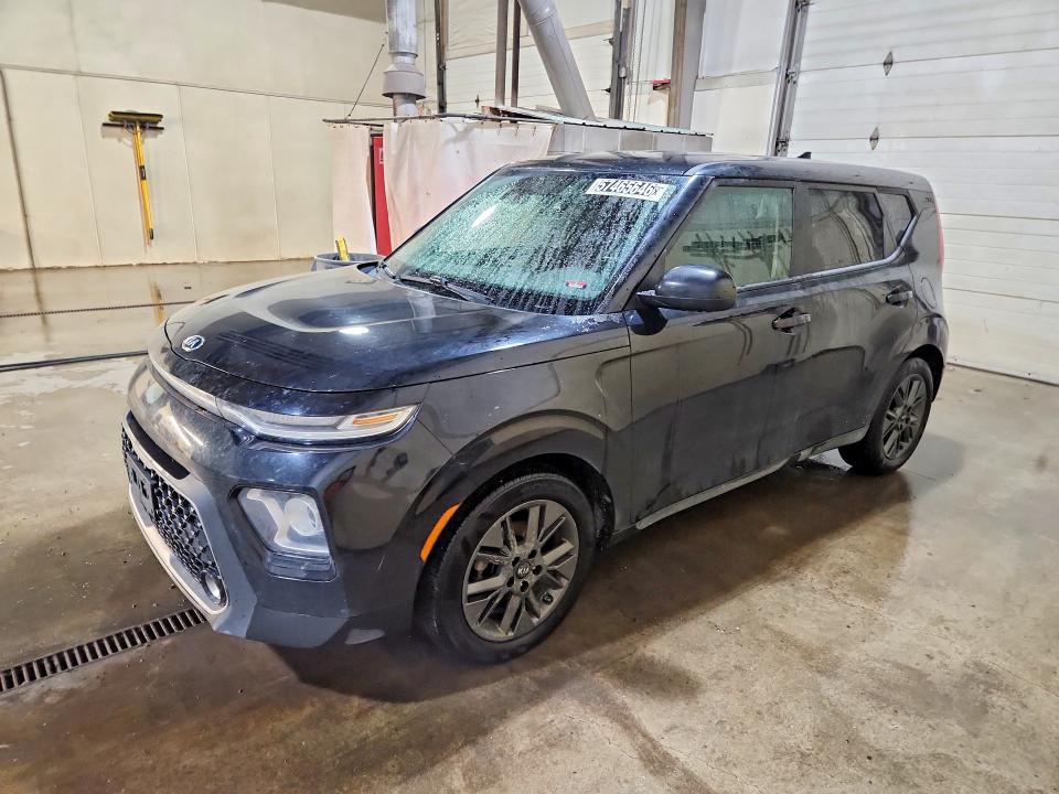 2020 Kia Soul VIN KNDJ33AU6L7124204 COPART salvage auction — FRONT END, Ak - Certificate Of Vehicle Title, sold $3,050 on 2026-07-14 (photo 1)