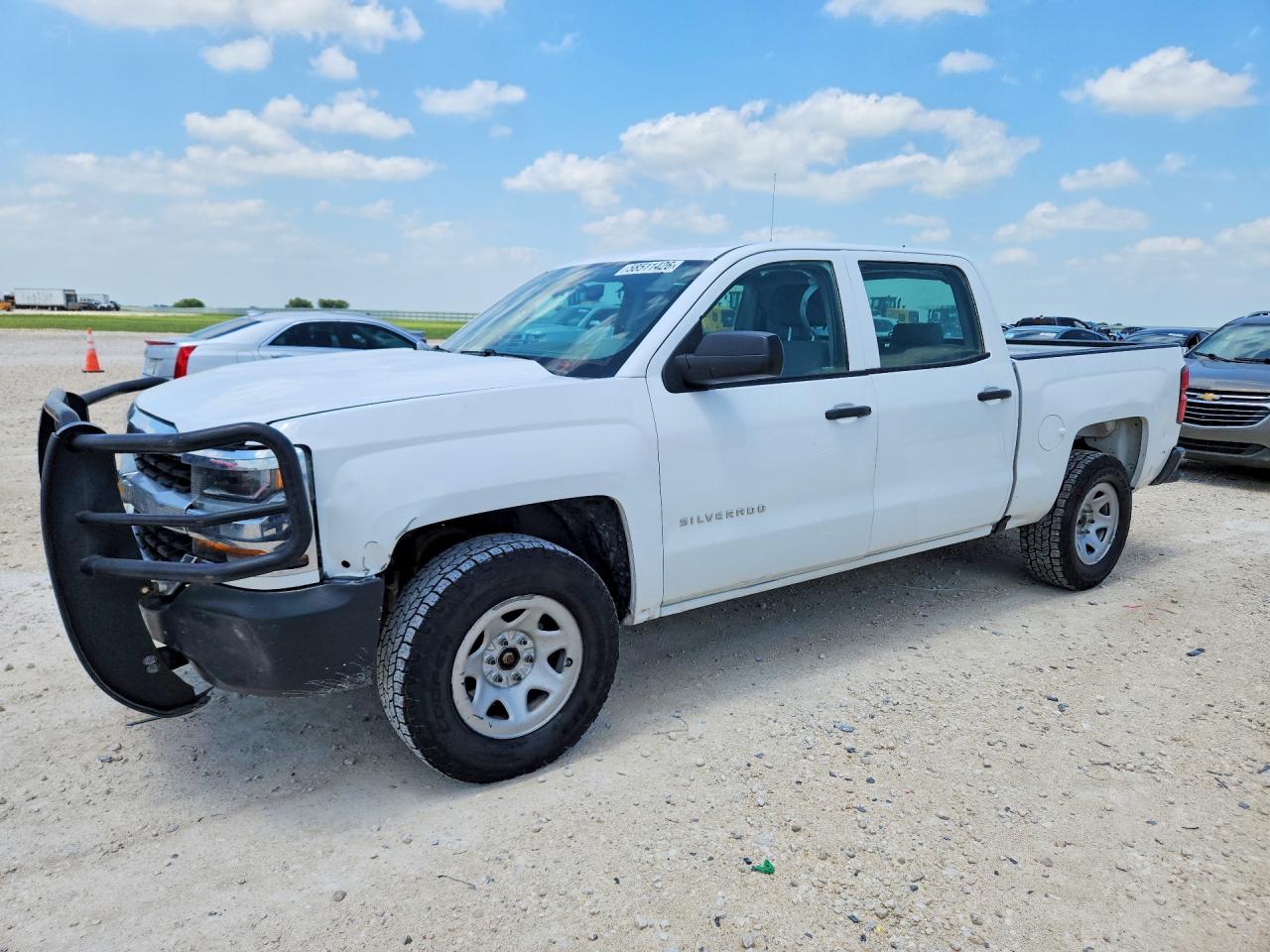 2018 Chevrolet Silverado VIN 3GCUKNEC3JG152864 COPART salvage auction — Side, Tx - Us Government Cert To Obtain T (P), sold $5,800 on 2026-07-09 (photo 1)