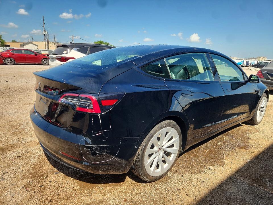 2022 Tesla Model 3 VIN 5YJ3E1EA0NF286589 COPART salvage auction — FRONT END, Ky - Certificate Of Title, sold $6,800 on 2026-07-15 (photo 3)