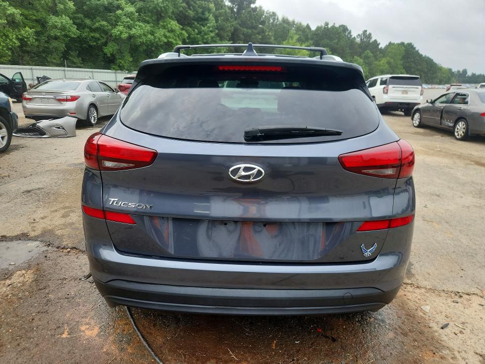 2021 Hyundai Tucson VIN KM8J33A45MU389081 COPART salvage auction — REAR END, La - Cert Of Title-Salvage, sold $4,350 on 2026-07-16 (photo 6)