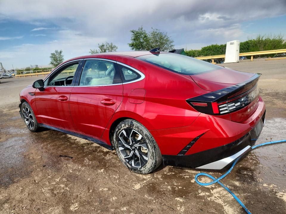 2025 Hyundai Sonata VIN KMHL64JA5SA479924 COPART salvage auction — FRONT END, Az - Cert Of Title - Salvage, sold $6,600 on 2026-07-13 (photo 2)