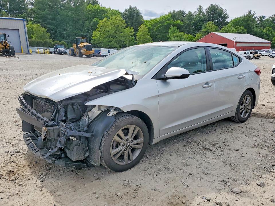 2017 Hyundai VIN 5NPD84LF1HH156712 COPART salvage auction — FRONT END, Ma - Cert Of Title-Salvage, sold $650 on 2026-07-02 (photo 1)