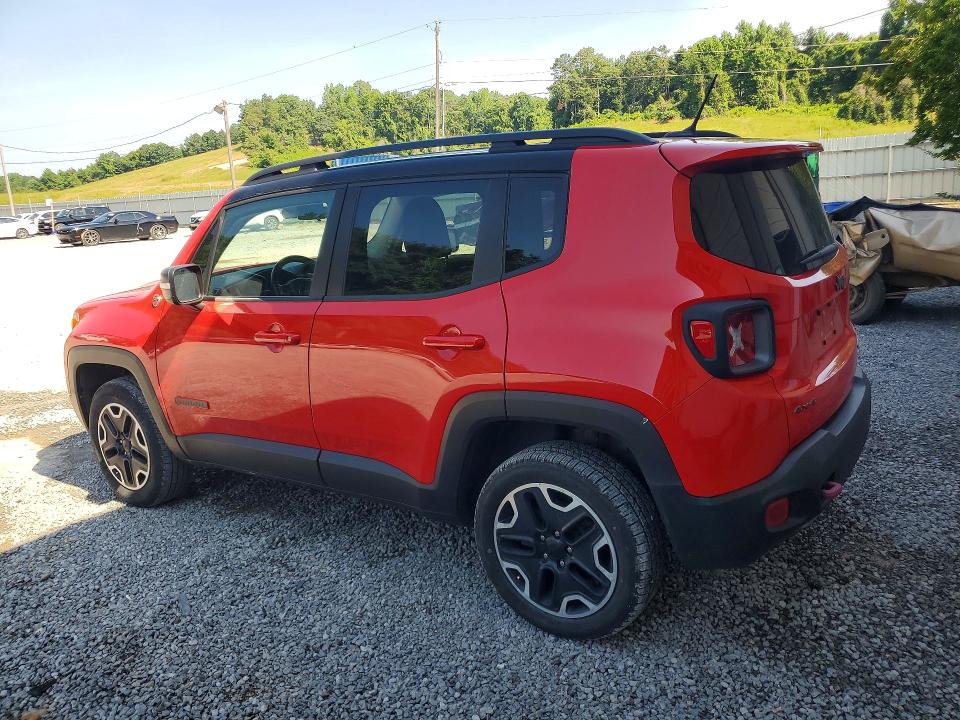 2017 Jeep VIN ZACCJBCB1HPE61460 COPART salvage auction — MINOR DENT/SCRATCHES, Ms - Cert Of Title-Salvaged, sold $1,250 on 2026-07-15 (photo 2)