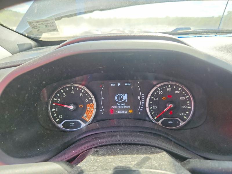 2021 Jeep VIN ZACNJDAB7MPM56407 COPART salvage auction — FRONT END, Salvage Title, sold $450 on 2026-07-17 (photo 9)