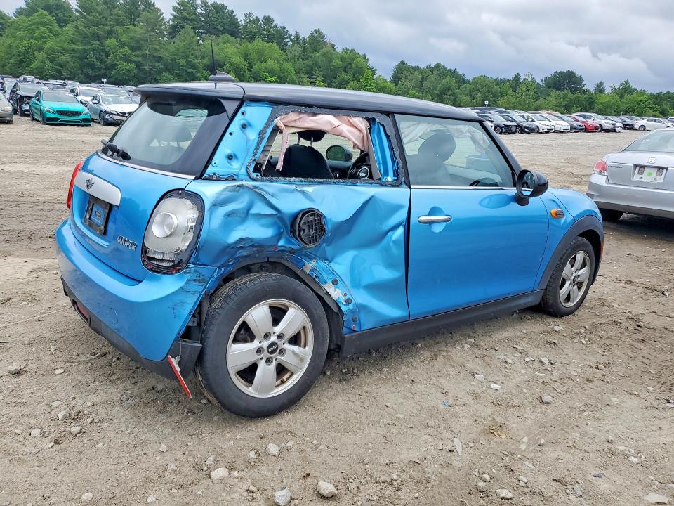 2015 Mini Cooper VIN WMWXM5C53F3B34094 COPART salvage auction — REAR END, Ma - Cert Of Title-Reconstrctd Coll, sold $650 on 2026-07-17 (photo 3)
