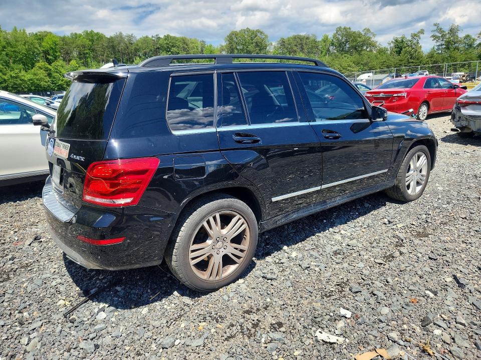 2014 Mercedes-benz Glk-klasse VIN WDCGG8JB4EG288350 COPART salvage auction — FRONT END, Md - Cert Of Salvage < 75% Damage, sold $2,300 on 2026-07-17 (photo 3)