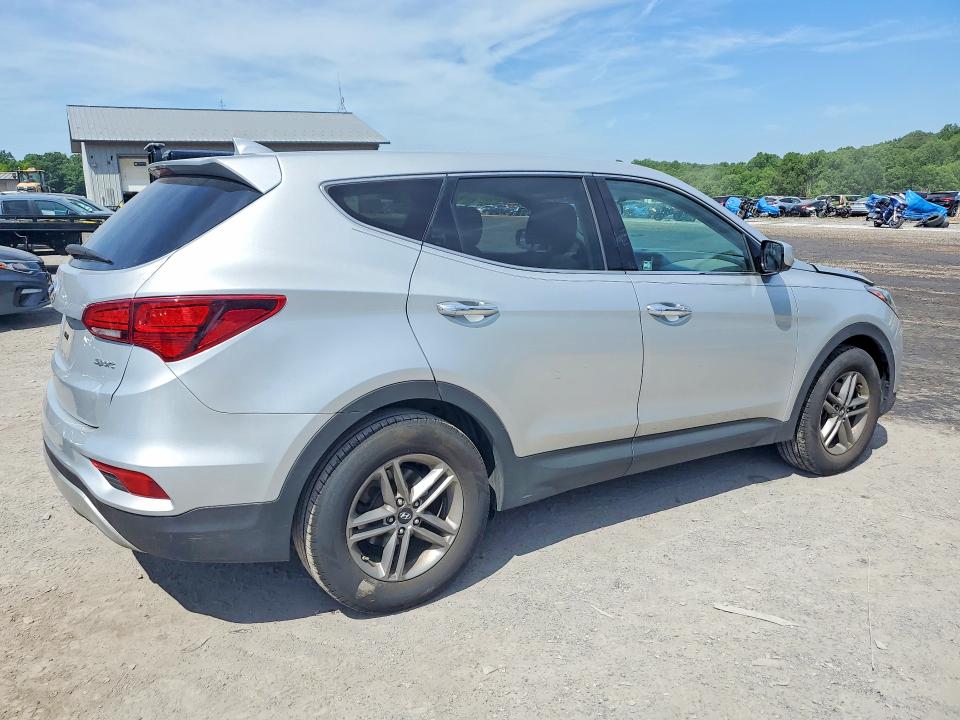 2017 Hyundai Santa fe VIN 5XYZT3LBXHG386994 COPART salvage auction — FRONT END, PA - CERTIFICATE OF SALVAGE, sold $2,900 on 2026-07-13 (photo 3)