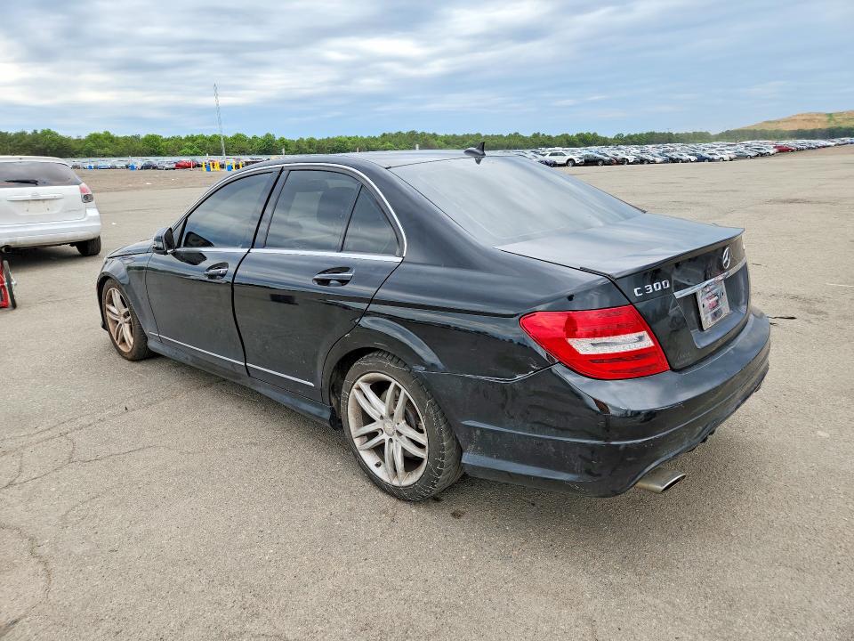 2013 Mercedes-benz VIN WDDGF8AB6DR276654 COPART salvage auction — REAR END, NY - MV-907A SALVAGE CERTIFICATE, sold $1,450 on 2026-07-27 (photo 2)