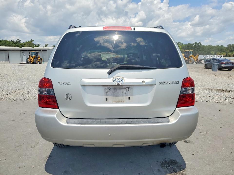 2005 Toyota Highlander VIN JTEGD21A150109835 COPART salvage auction — SIDE, Fl - Cert Of Title Slvg Rebuildable, sold $850 on 2026-07-20 (photo 6)
