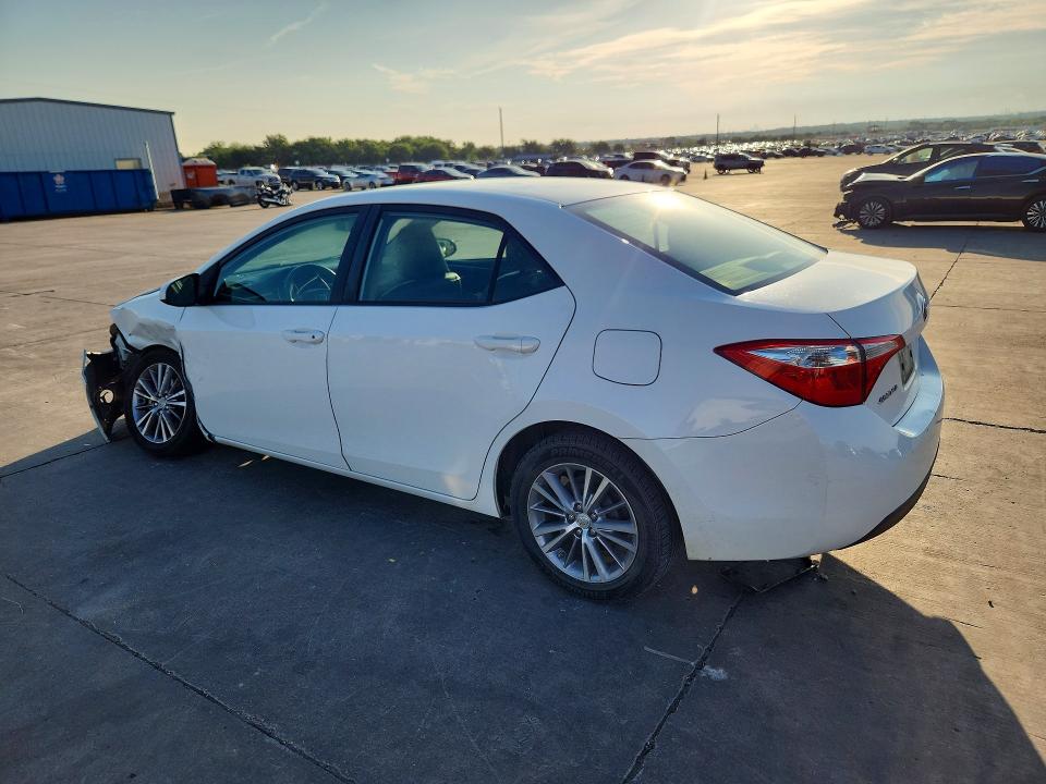 2014 Toyota Corolla VIN 5YFBURHE3EP149548 COPART salvage auction — SIDE, Tx - Salvage Vehicle Title, sold $2,800 on 2026-07-08 (photo 2)