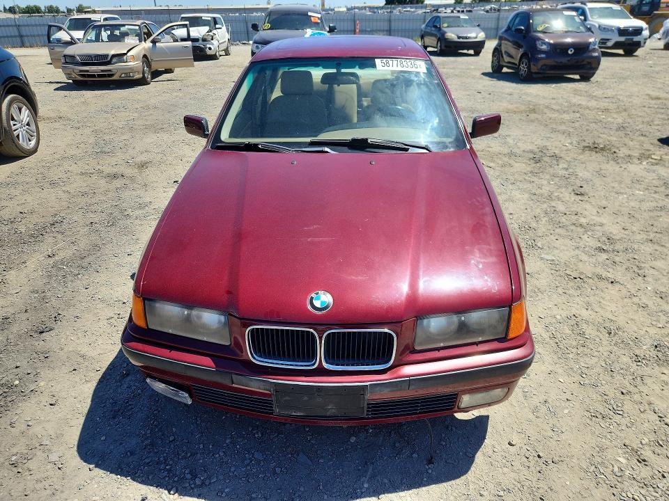 1996 BMW 3 series VIN WBACD4322TAV36045 COPART salvage auction — MECHANICAL, Ca - Dis/Dlr/Exp Only Clean Title, sold $925 on 2026-08-18 (photo 5)