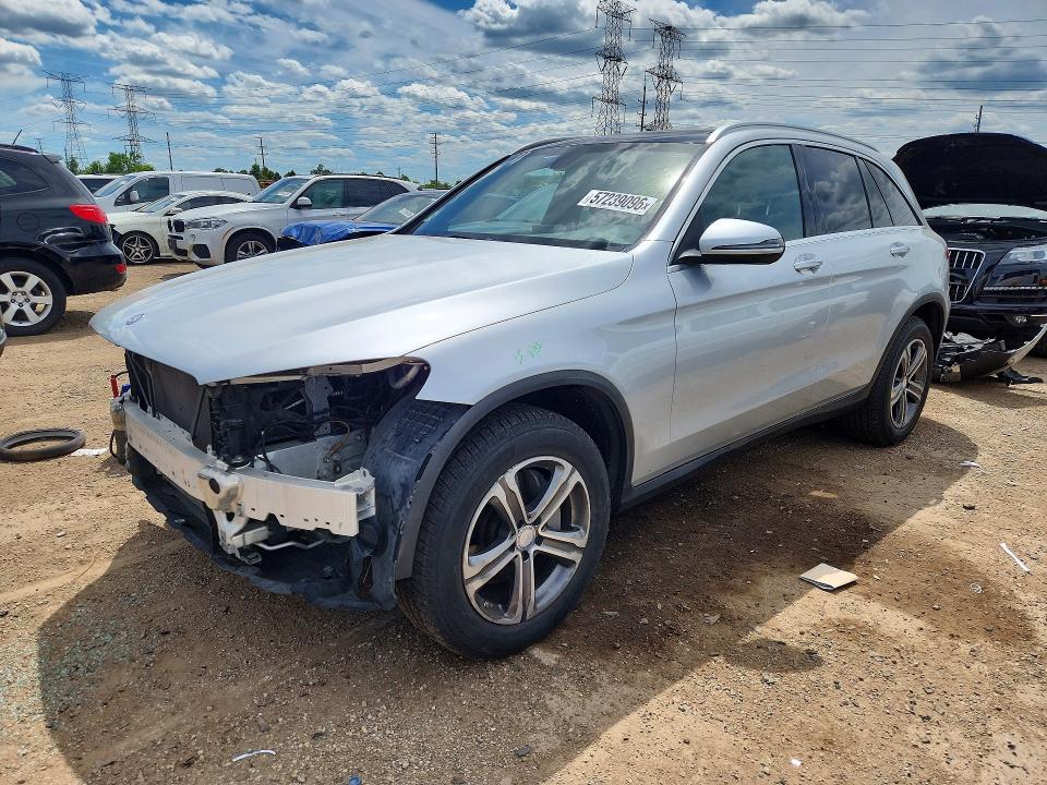 2017 Mercedes-benz VIN WDC0G4KB6HF162008 COPART salvage auction — FRONT END, Il - Salvage Certificate, sold $9,800 on 2026-07-21 (photo 1)