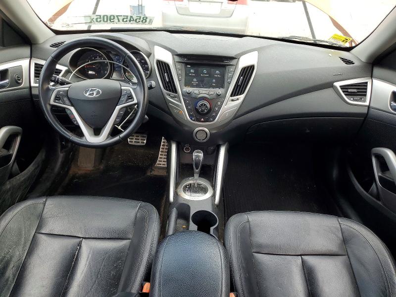 2015 Hyundai Veloster VIN KMHTC6AD5FU222930 COPART salvage auction — FRONT END, Ny - Mv-907A Salvage Certificate, sold $675 on 2026-07-27 (photo 8)