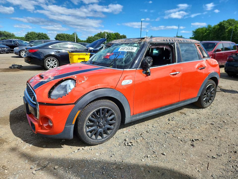 2019 Mini VIN WMWXU3C53K2L20042 COPART salvage auction — ROLLOVER, Ct - Cert Of Title-Salvage, sold $475 on 2026-07-23 (photo 1)
