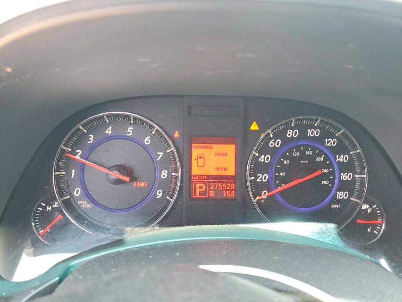 2011 Infiniti Fx35 VIN JN8AS1MWXBM733286 COPART salvage auction — FRONT END, Ma - Cert Of Title-Reconstrctd Coll, sold $500 on 2026-07-13 (photo 9)