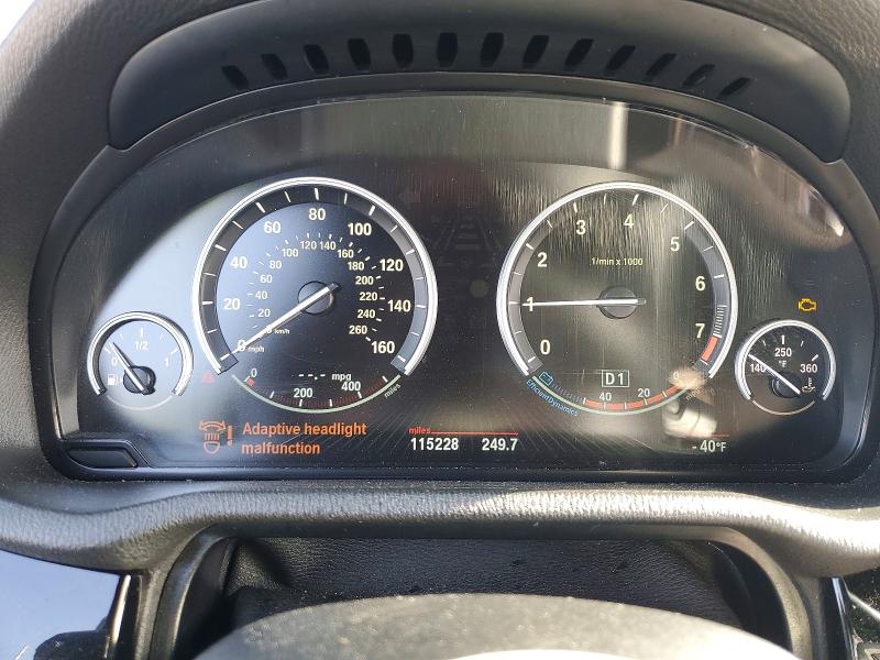 2017 BMW X3 VIN 5UXWX7C37H0U43650 COPART salvage auction — FRONT END, Fl - Cert Of Title Slvg Rebuildable, sold $3,850 on 2026-07-10 (photo 9)