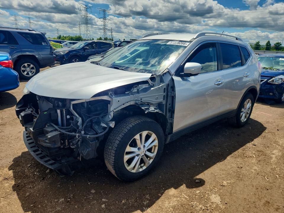 2015 Nissan VIN KNMAT2MV0FP515920 COPART salvage auction — FRONT END, Il - Salvage Certificate, sold $350 on 2026-07-21 (photo 1)