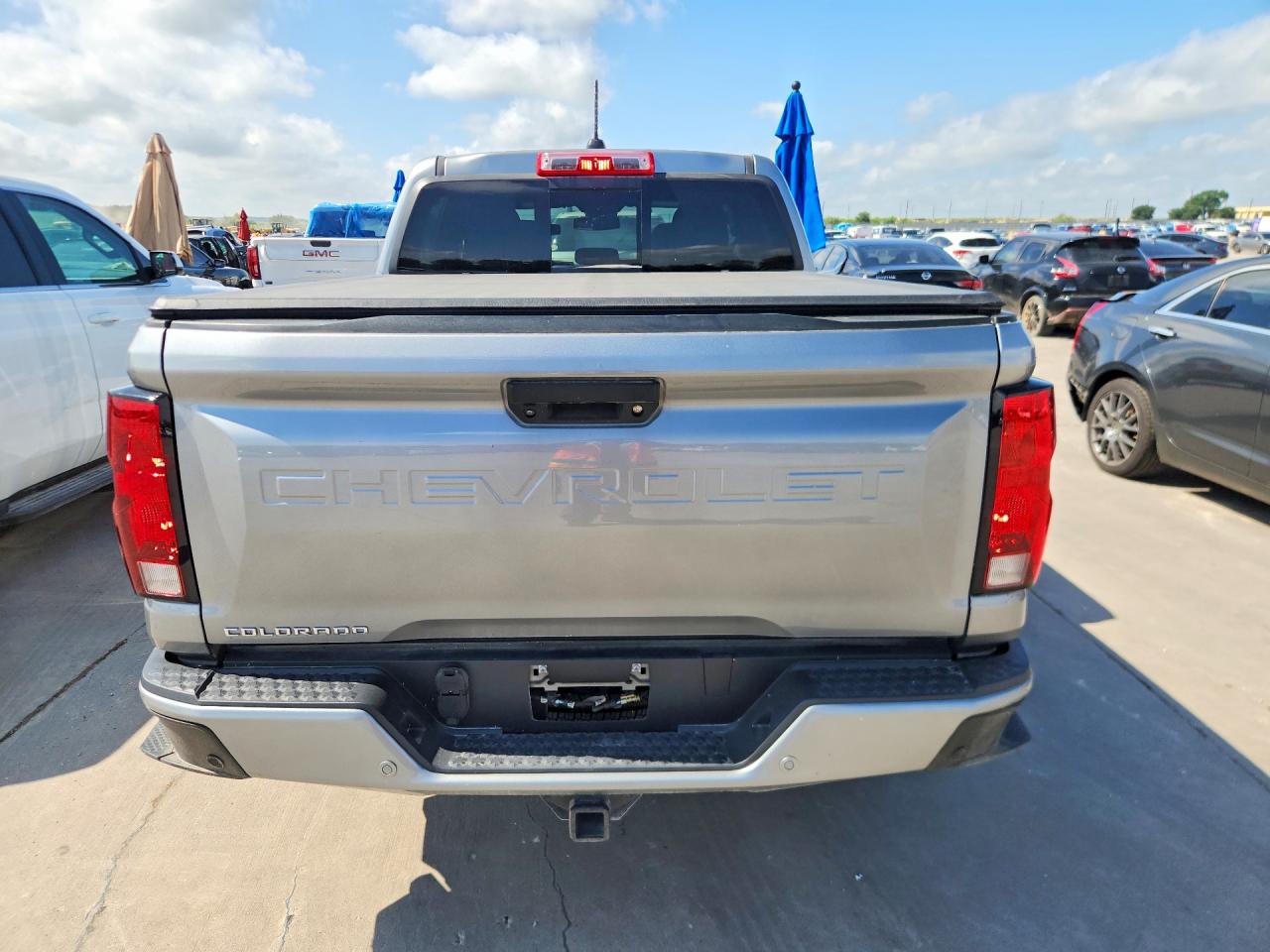 2025 Chevrolet Colorado VIN 1GCPSCEK7S1149135 COPART salvage auction — Front End, TX - SALVAGE VEHICLE TITLE, sold $11,200 on 2026-07-04 (photo 6)