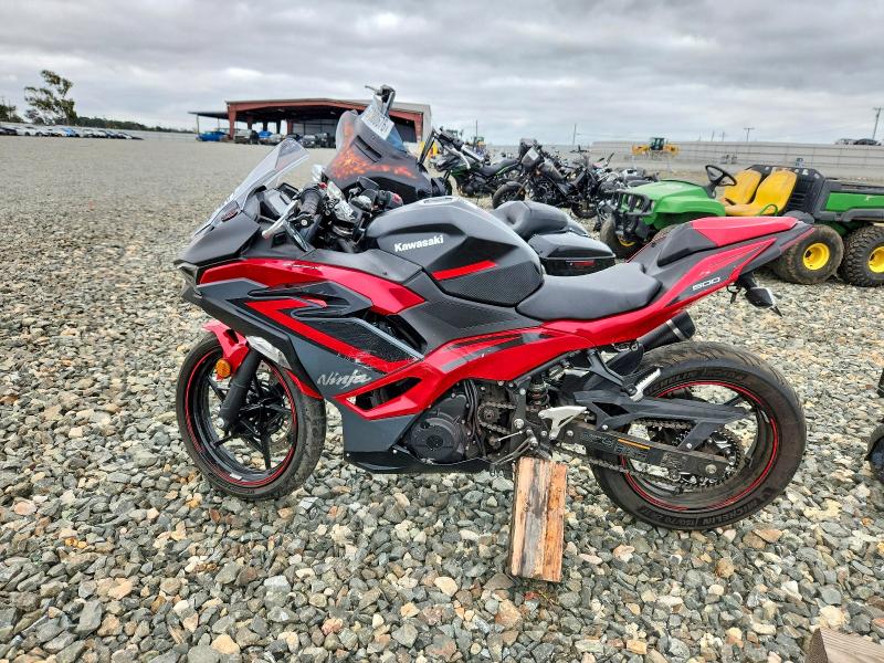2024 Kawasaki Zx VIN ML5EXGG19RDA07346 COPART salvage auction — SIDE, Ca - Salvage Certificate, sold $1,500 on 2026-07-02 (photo 3)