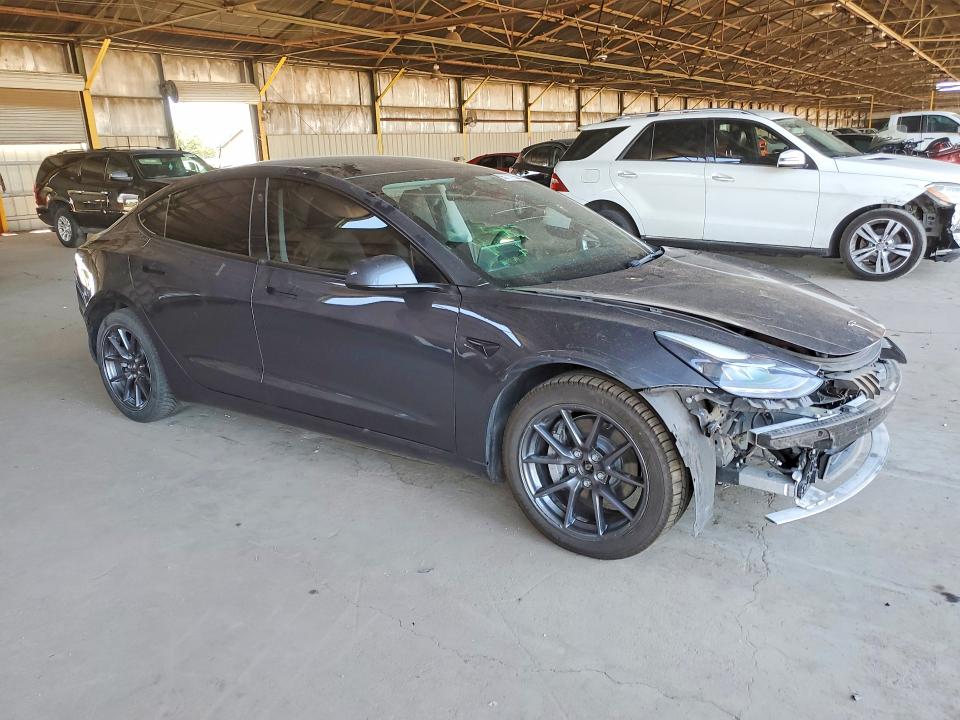 2022 Tesla Model 3 VIN 5YJ3E1EB3NF313969 COPART salvage auction — FRONT END, Az - Cert Of Title - Salvage, sold $6,300 on 2026-07-08 (photo 4)