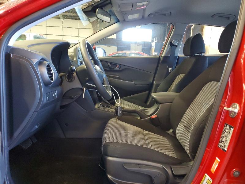 2021 Hyundai Kona VIN KM8K1CAA8MU711325 COPART salvage auction — REAR END, CT - CERTIFICATE OF TITLE (P), sold $9,200 on 2026-07-30 (photo 7)