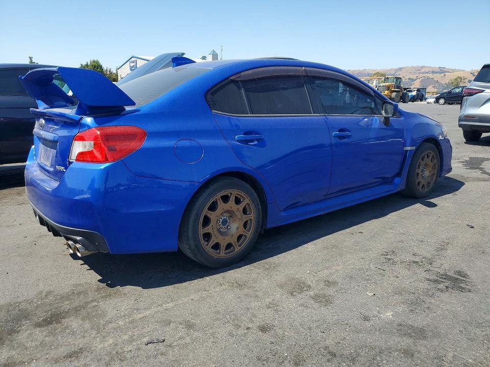 2018 Subaru VIN JF1VA1F67J9823788 COPART salvage auction — REAR END, Ca - Dis/Dlr/Exp Only Clean Title, sold $4,100 on 2026-07-23 (photo 3)