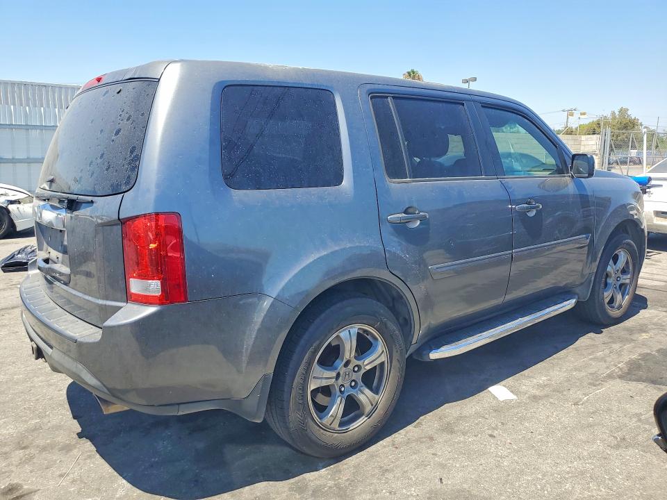 2013 Honda VIN 5FNYF3H4XDB018183 COPART salvage auction — FRONT END, Ca - Salvage Certificate, sold $1,750 on 2026-07-02 (photo 3)