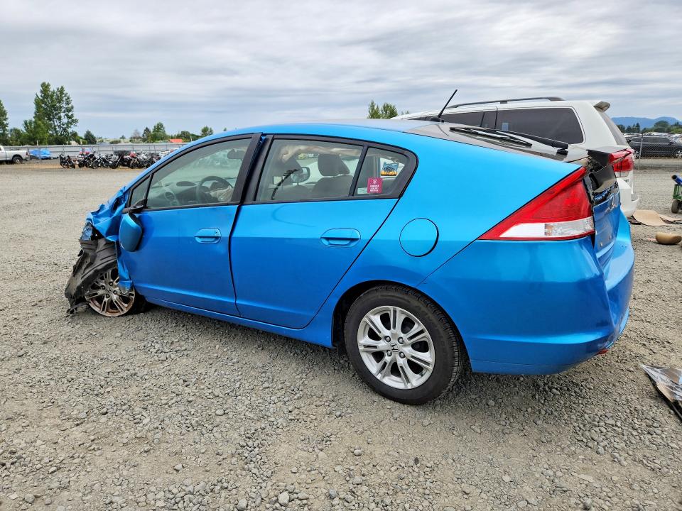 2010 Honda Insight VIN JHMZE2H77AS003407 COPART salvage auction — FRONT END, Or - Salvage Title Certificate, sold $200 on 2026-07-14 (photo 2)