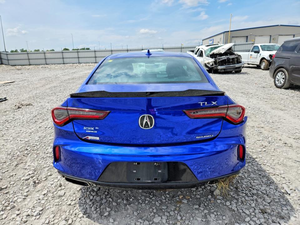 2021 Acura VIN 19UUB6F5XMA000560 COPART salvage auction — FRONT END, Mo - Salvage Certificate Of Title, sold $2,550 on 2026-08-03 (photo 6)