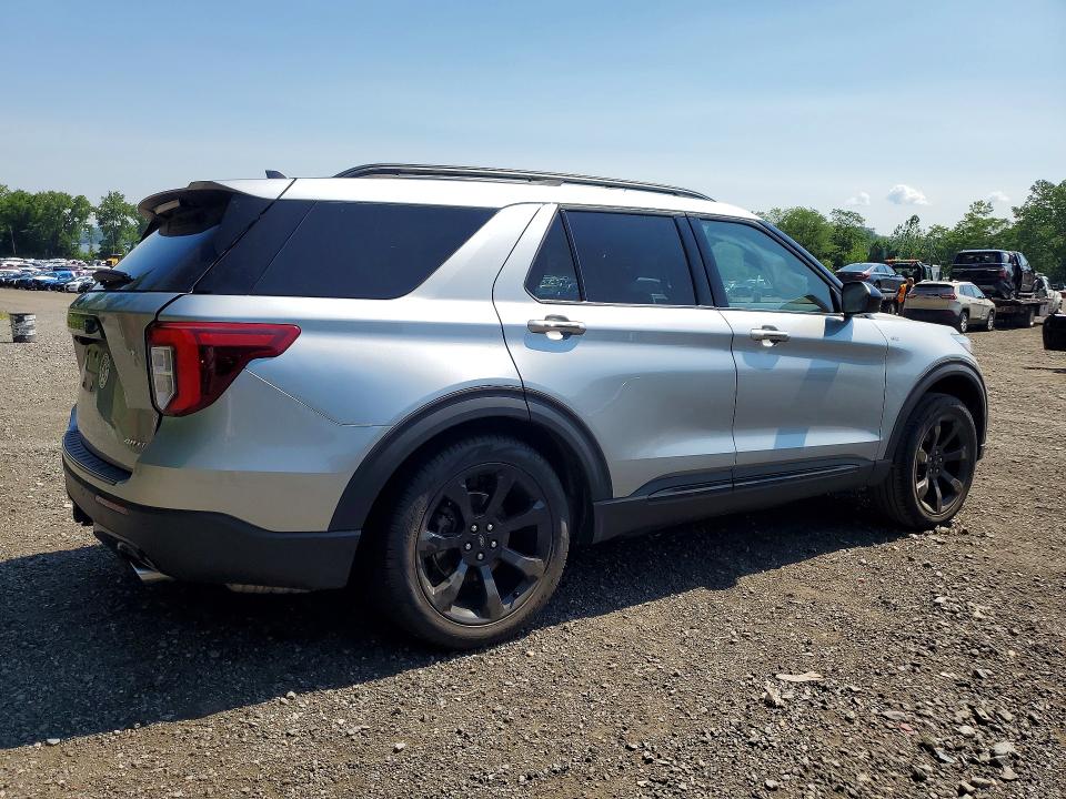 2024 Ford Explorer VIN 1FMSK8KH8RGA89739 COPART salvage auction — SIDE, Ny - Mv-907A Salvage Certificate, sold $7,200 on 2026-07-30 (photo 3)