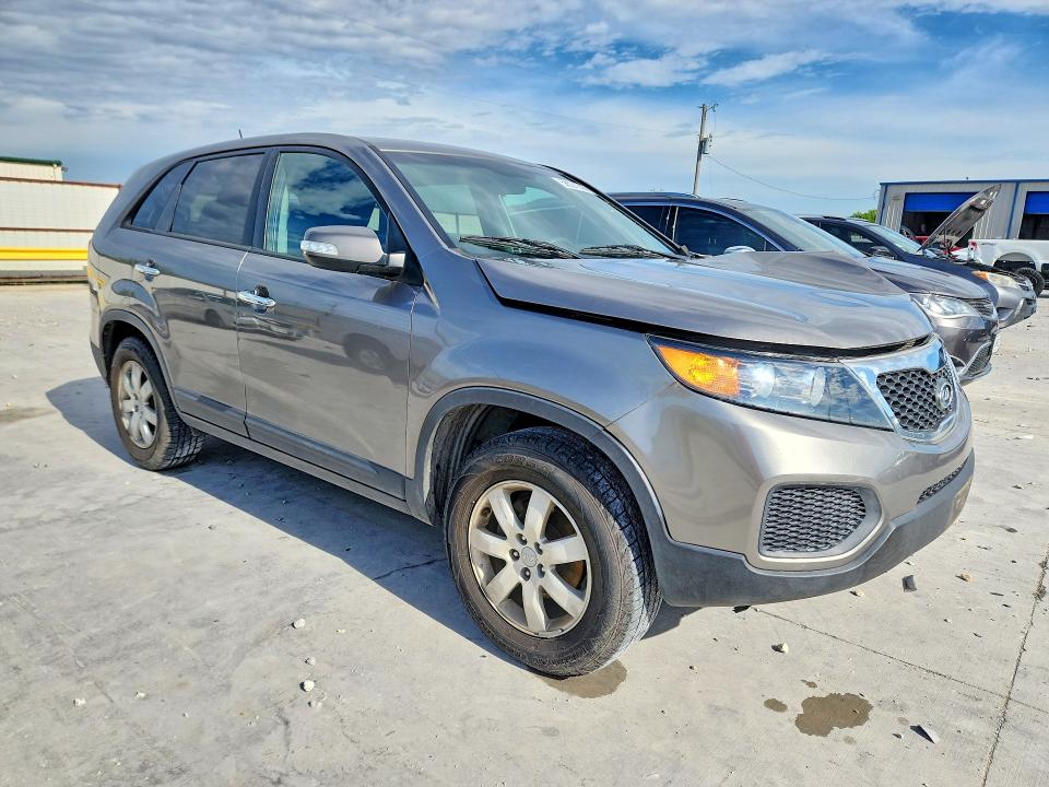 2013 Kia VIN 5XYKT3A10DG394608 COPART salvage auction — FRONT END, Tx - Salvage Vehicle Title, sold $1,850 on 2026-07-24 (photo 4)