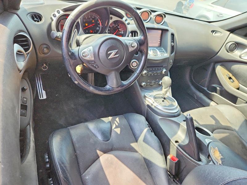 2014 Nissan 370z VIN JN1AZ4EH1EM630595 COPART salvage auction — REAR END, Ca - Salvage Certificate, sold $3,300 on 2026-07-08 (photo 8)