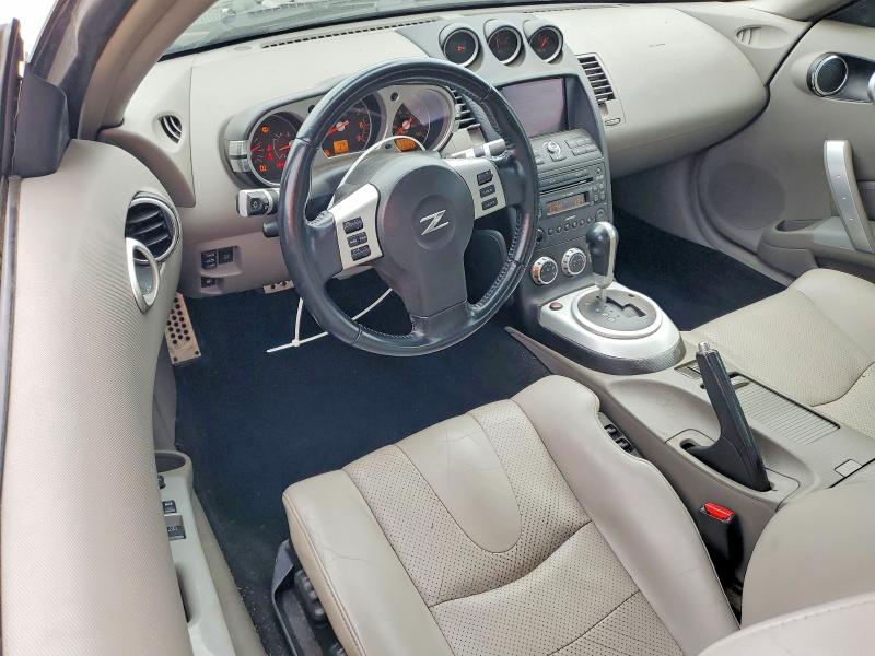 2007 Nissan 350z VIN JN1BZ36A77M653267 COPART salvage auction — FRONT END, Nc - Salvage Certificate Of Title, sold $1,100 on 2026-07-27 (photo 8)