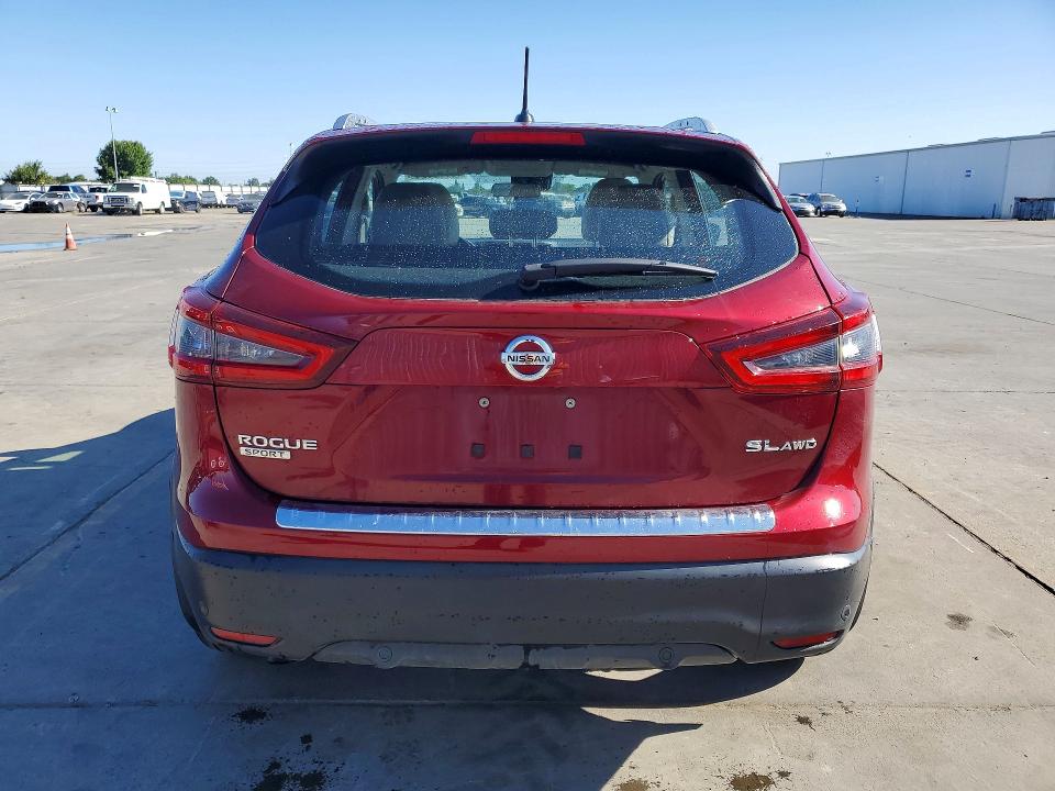 2022 Nissan Rogue sport VIN JN1BJ1CW1NW494002 COPART salvage auction — MECHANICAL, CA - CERTIFICATE OF TITLE, sold $3,650 on 2026-07-08 (photo 6)