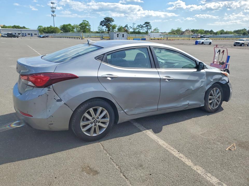 2015 Hyundai VIN KMHDH4AE8FU420730 COPART salvage auction — FRONT END, Ny - Mv-907A Salvage Certificate, sold $1,150 on 2026-07-13 (photo 3)