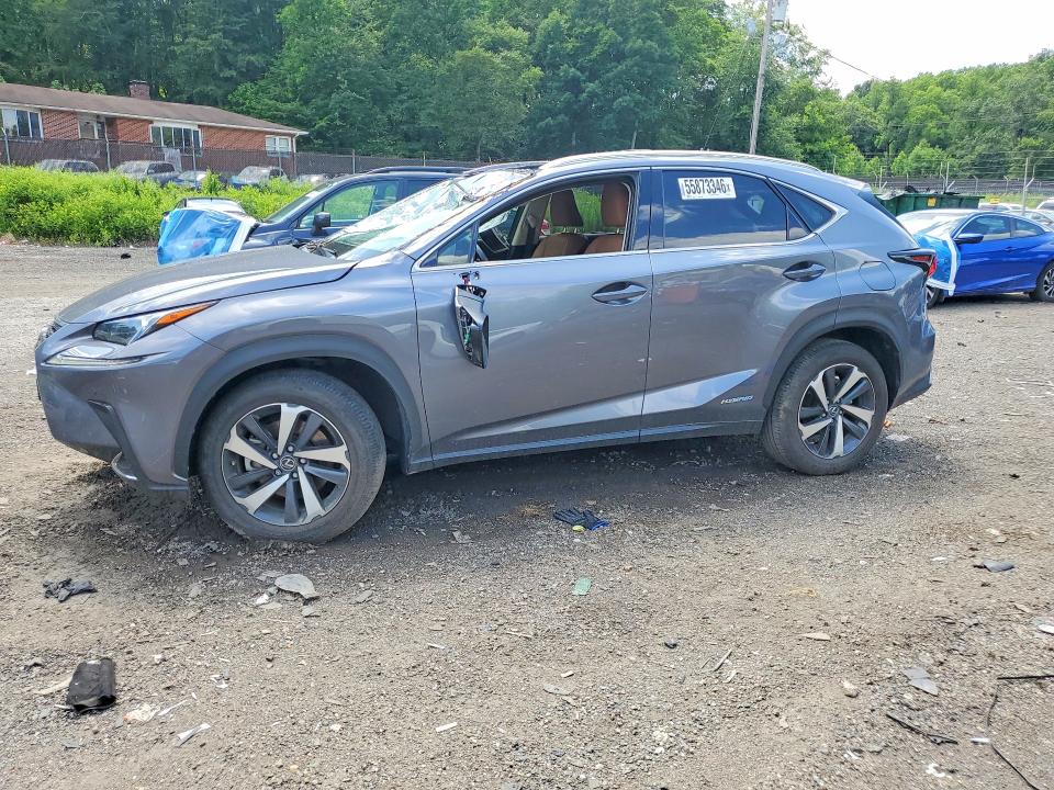2021 Lexus Nx VIN JTJGJRDZ6M2164143 COPART salvage auction — ROLLOVER, MD - CERT OF SALVAGE > 75% DAMAGE, sold $10,600 on 2026-07-02 (photo 1)